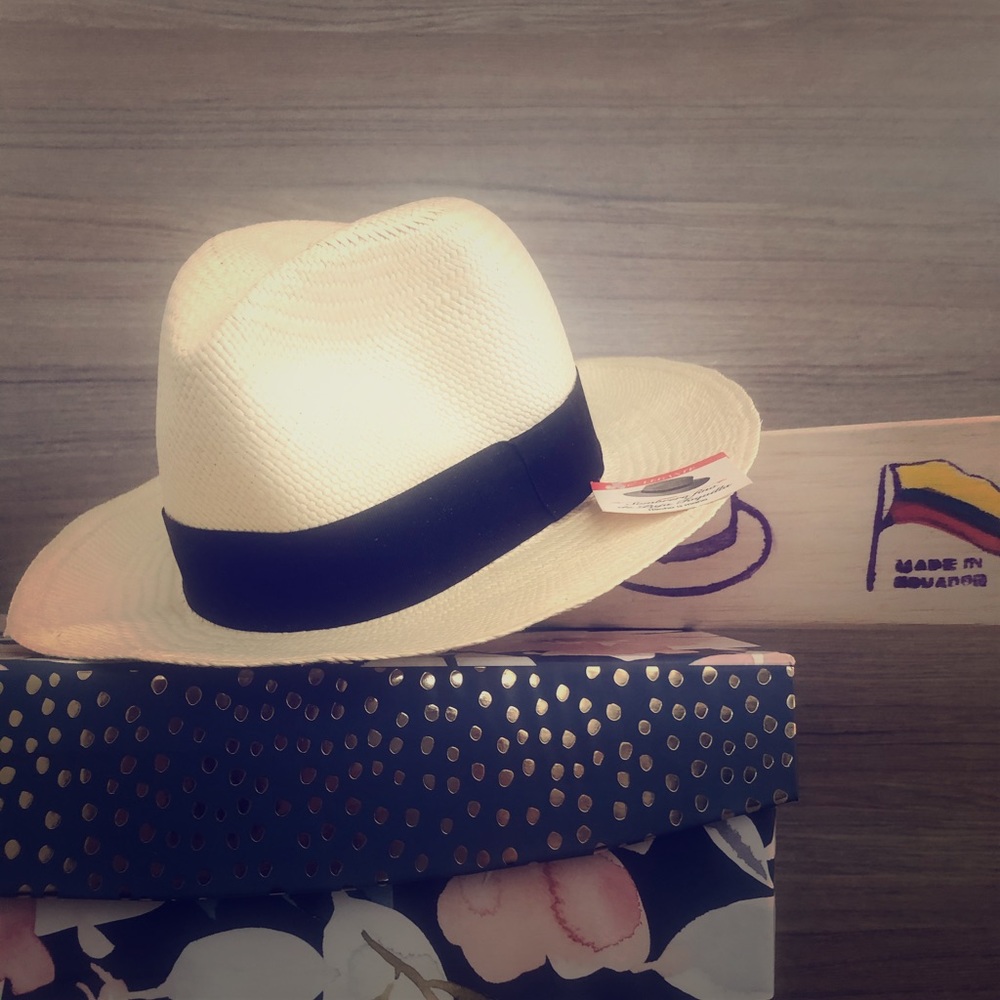 Authentic handwoven fedora from Ecuador